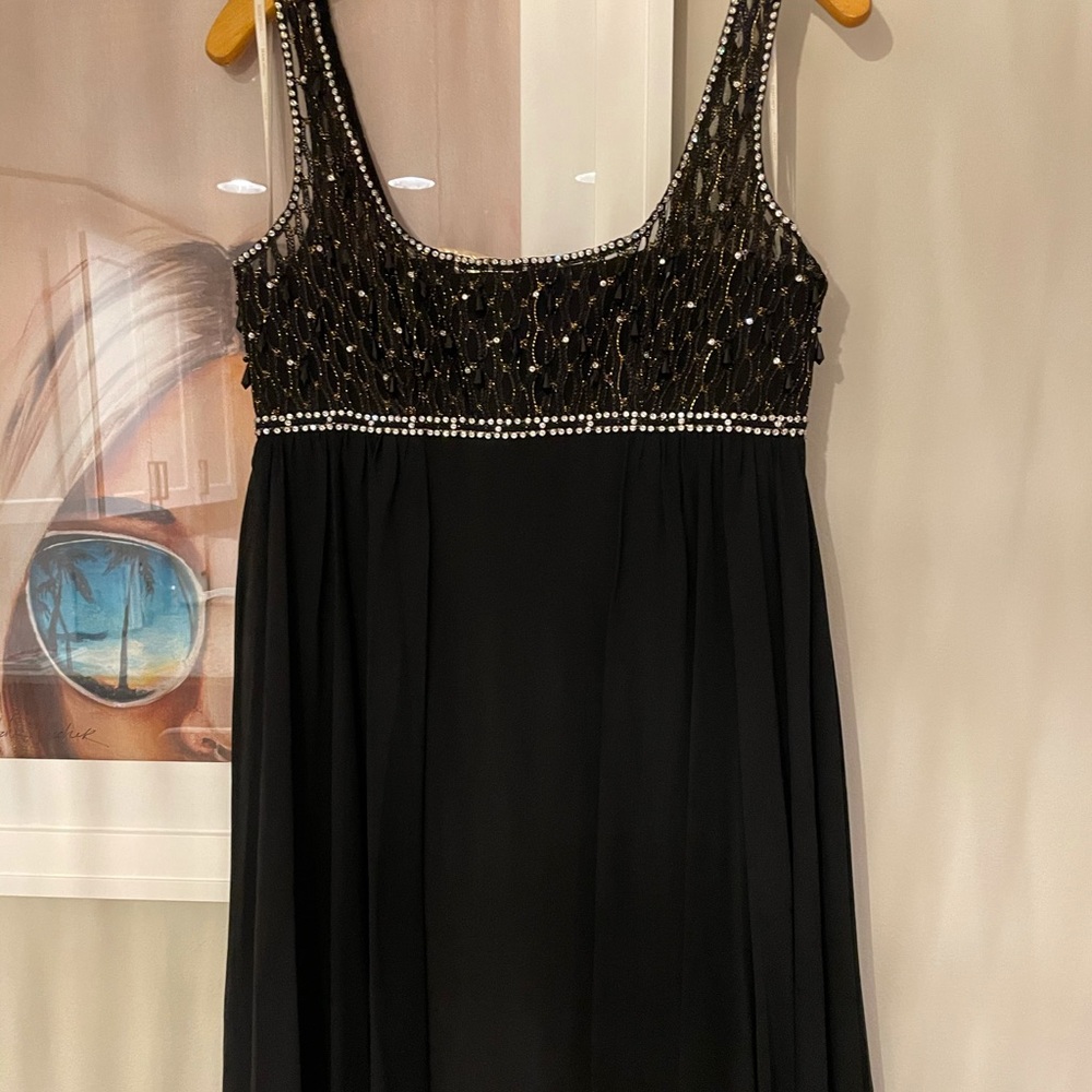 Marchese Notte Empire Waist Dress